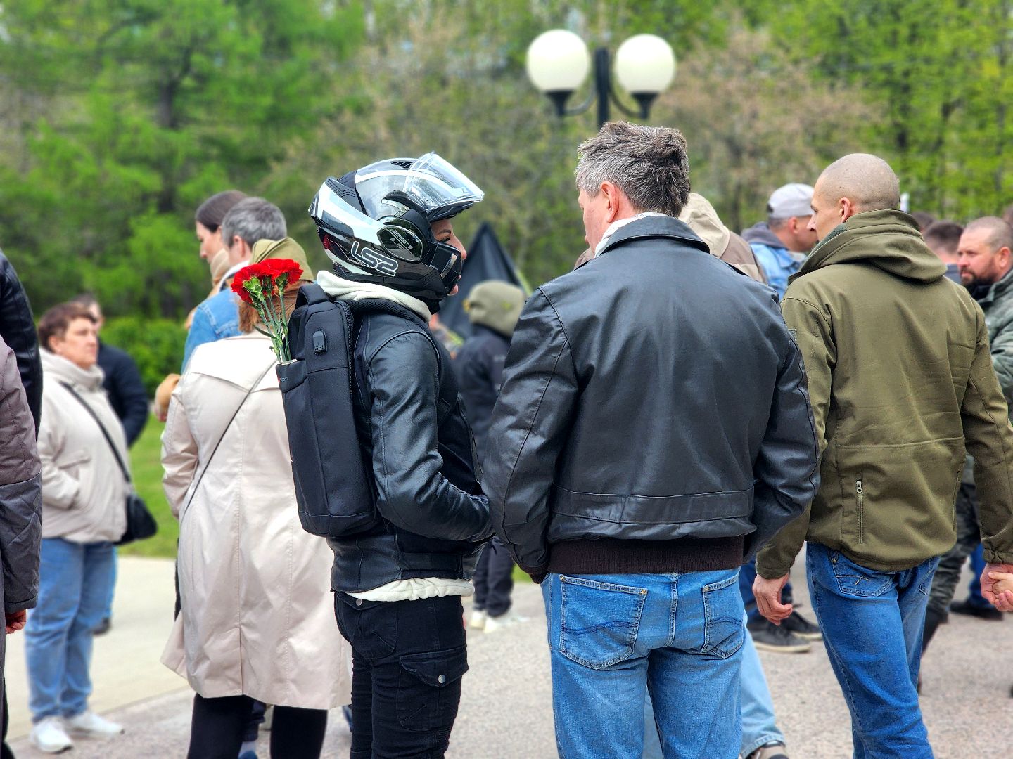 дубна, ночные волки, дмитров, мотопробег, день победы,