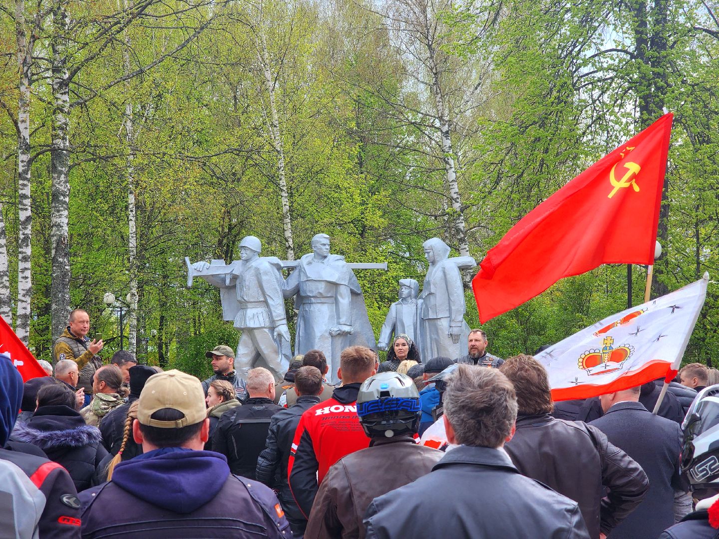 дубна, ночные волки, дмитров, мотопробег, день победы,