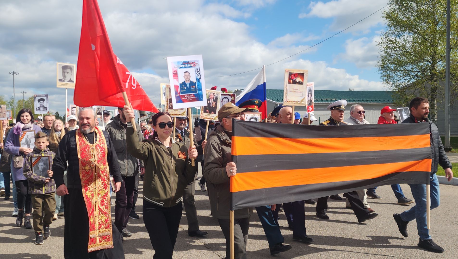 День Победы , Бессмертный полк , парк патриот,