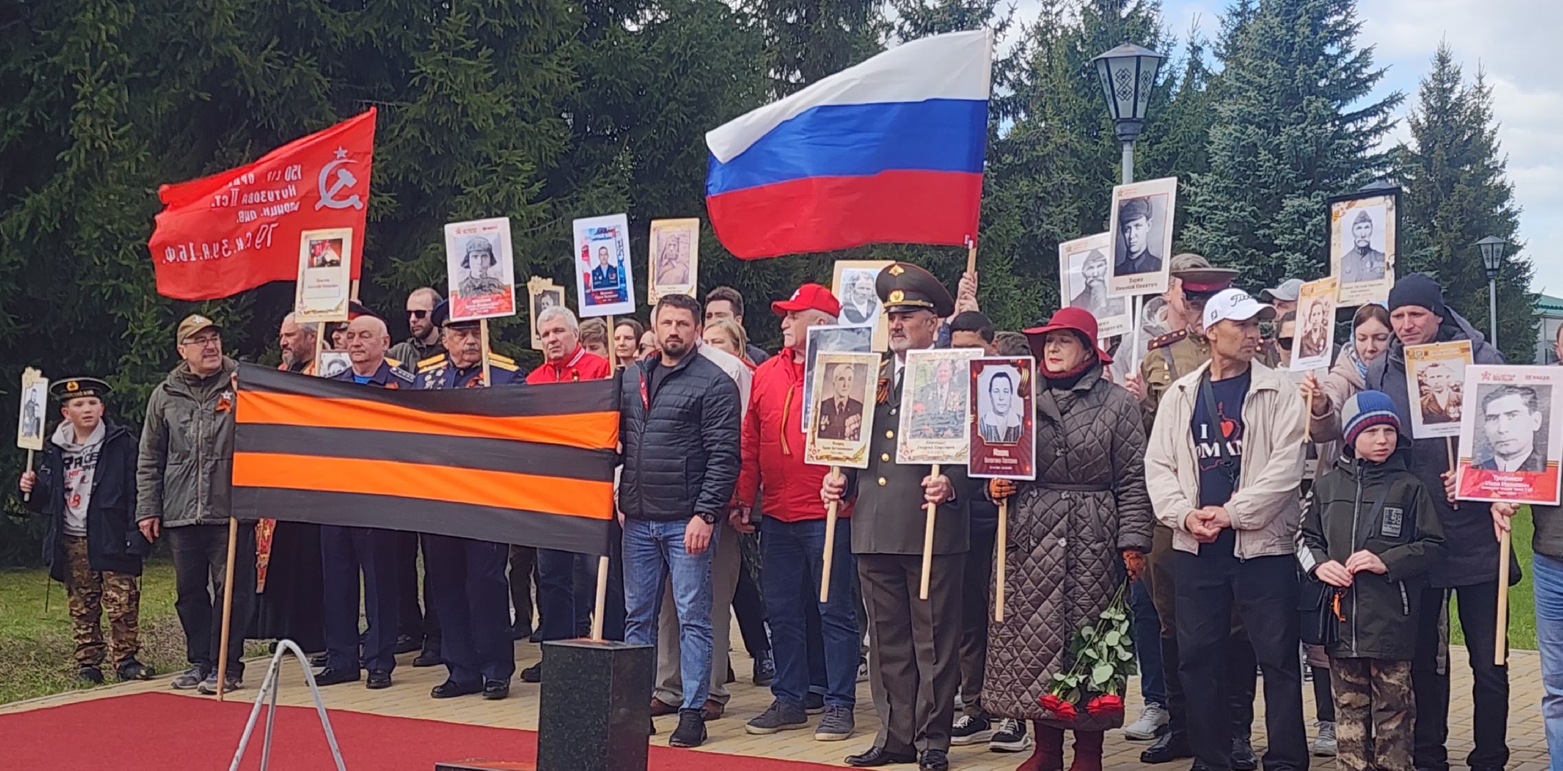 День Победы , Бессмертный полк , парк патриот,