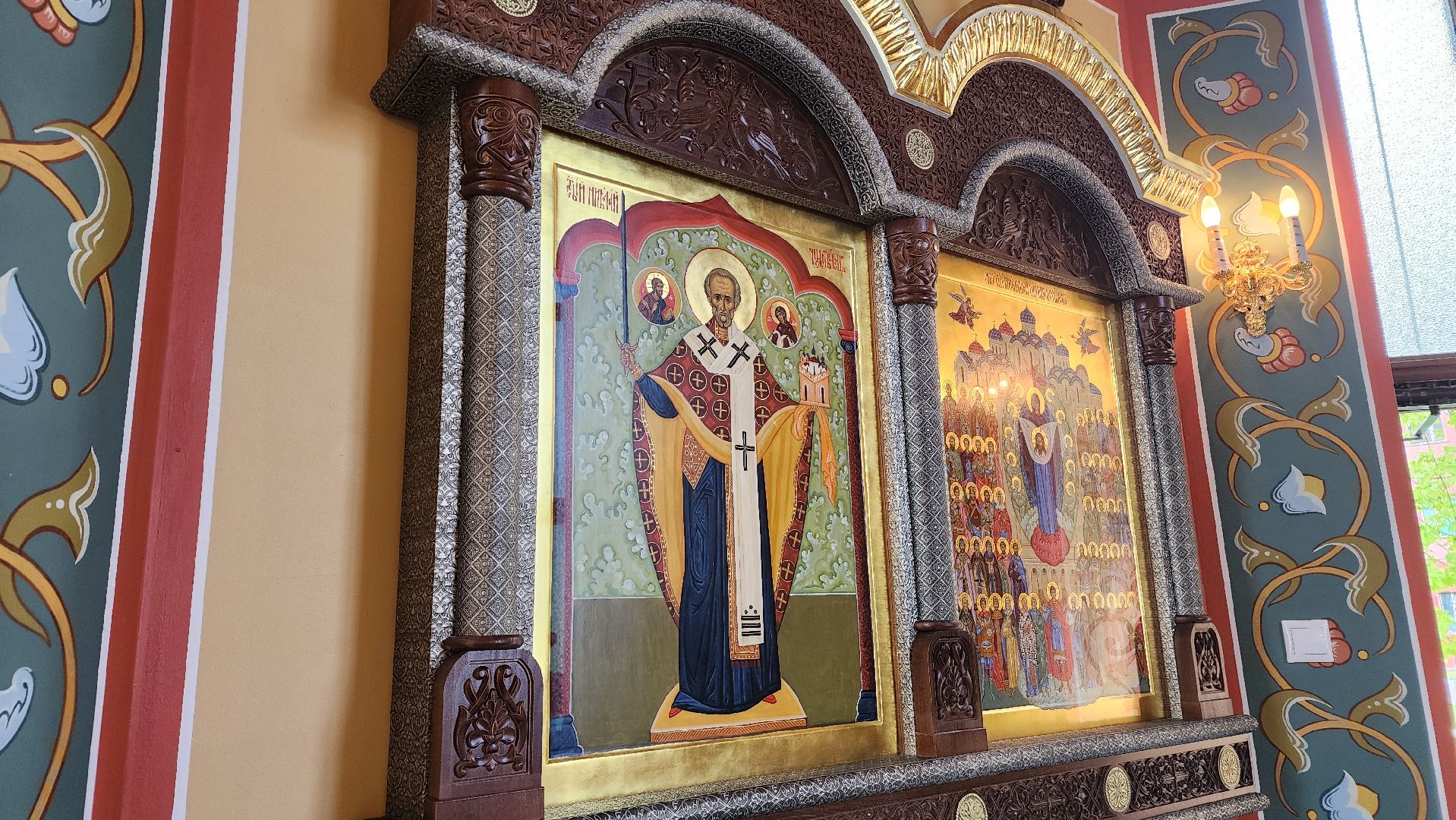 Реутов, Часовня Георгия Победоносца , Реконструкция , Освящение часовни,