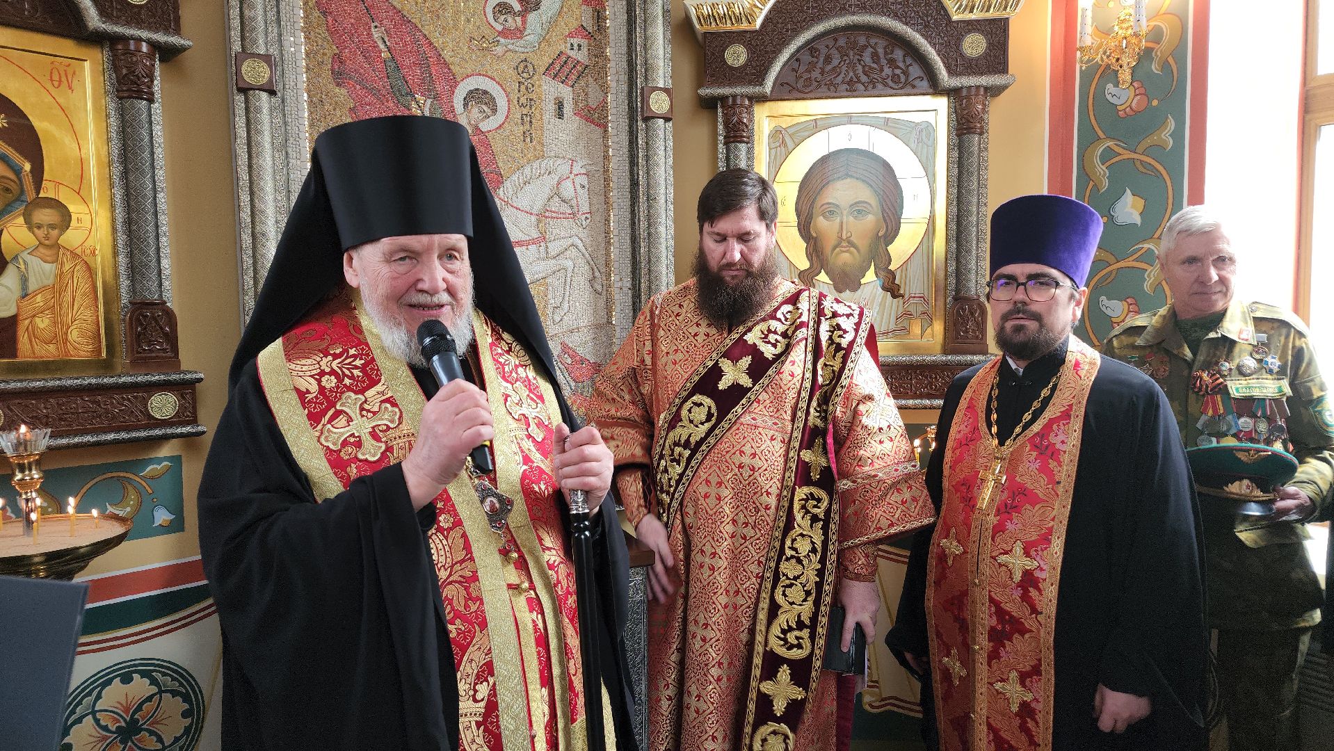 Реутов, Часовня Георгия Победоносца , Реконструкция , Освящение часовни,