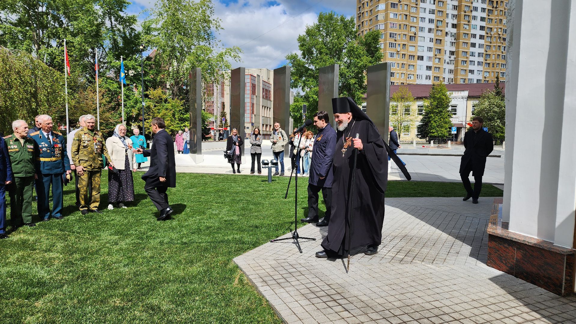 Реутов, Часовня Георгия Победоносца , Реконструкция , Освящение часовни,