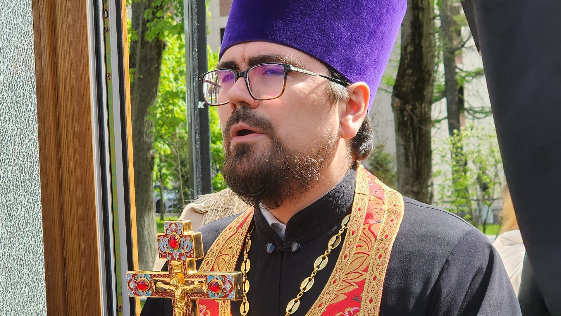 Реутов, Часовня Георгия Победоносца , Реконструкция , Освящение часовни,