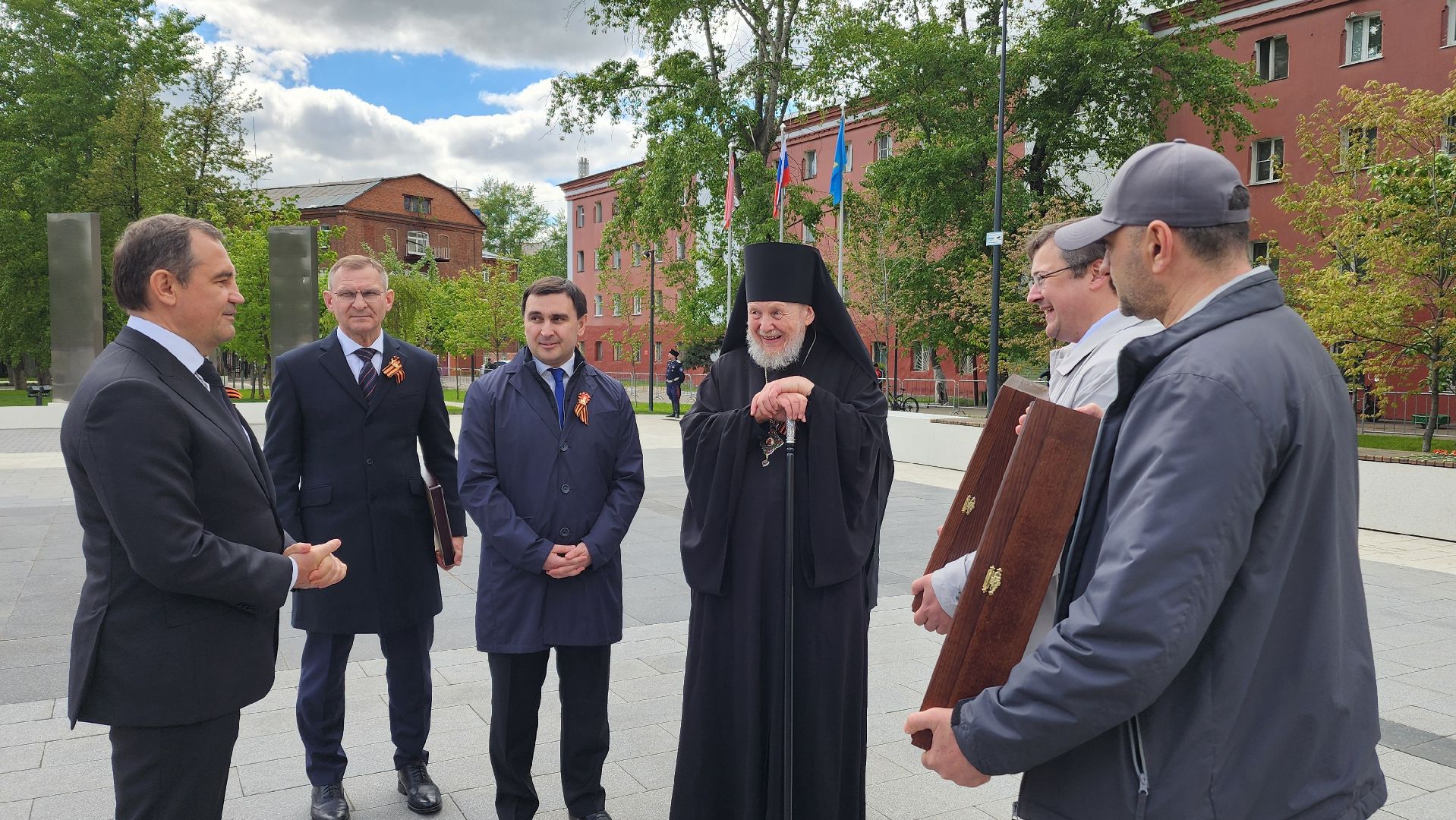 Реутов, Часовня Георгия Победоносца , Реконструкция , Освящение часовни,