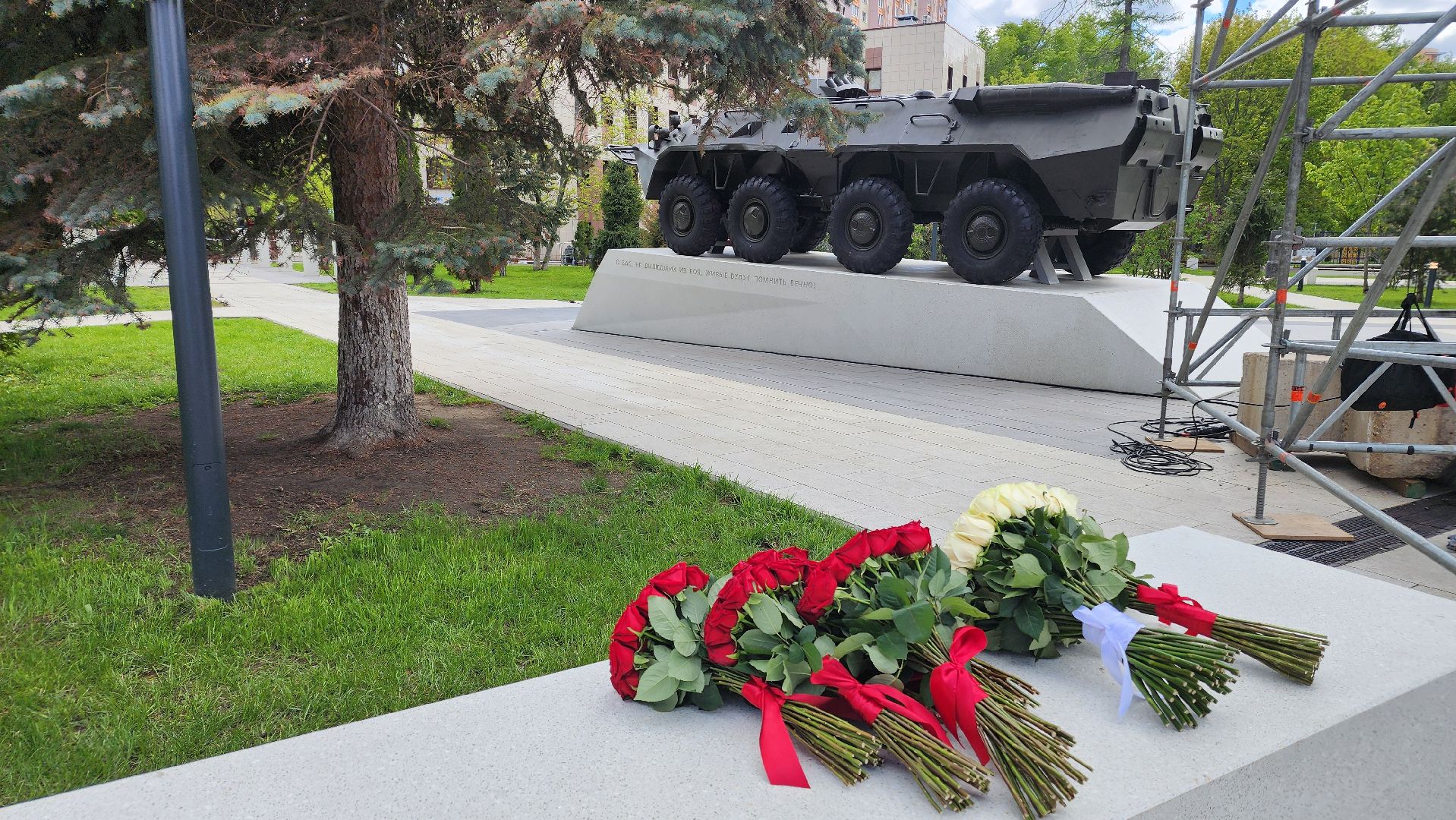 Реутов, Часовня Георгия Победоносца , Реконструкция , Освящение часовни,