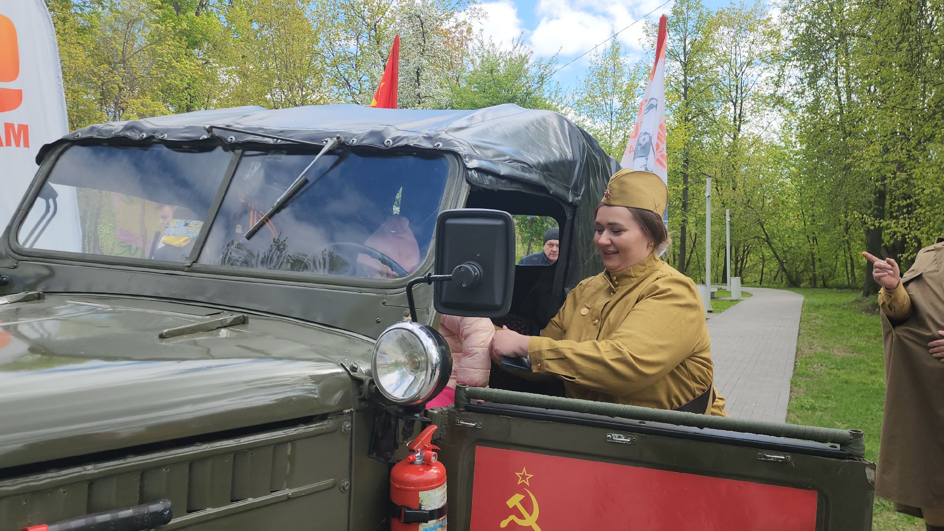 Истра, ретроавтомобиль, Парки, День Победы ,