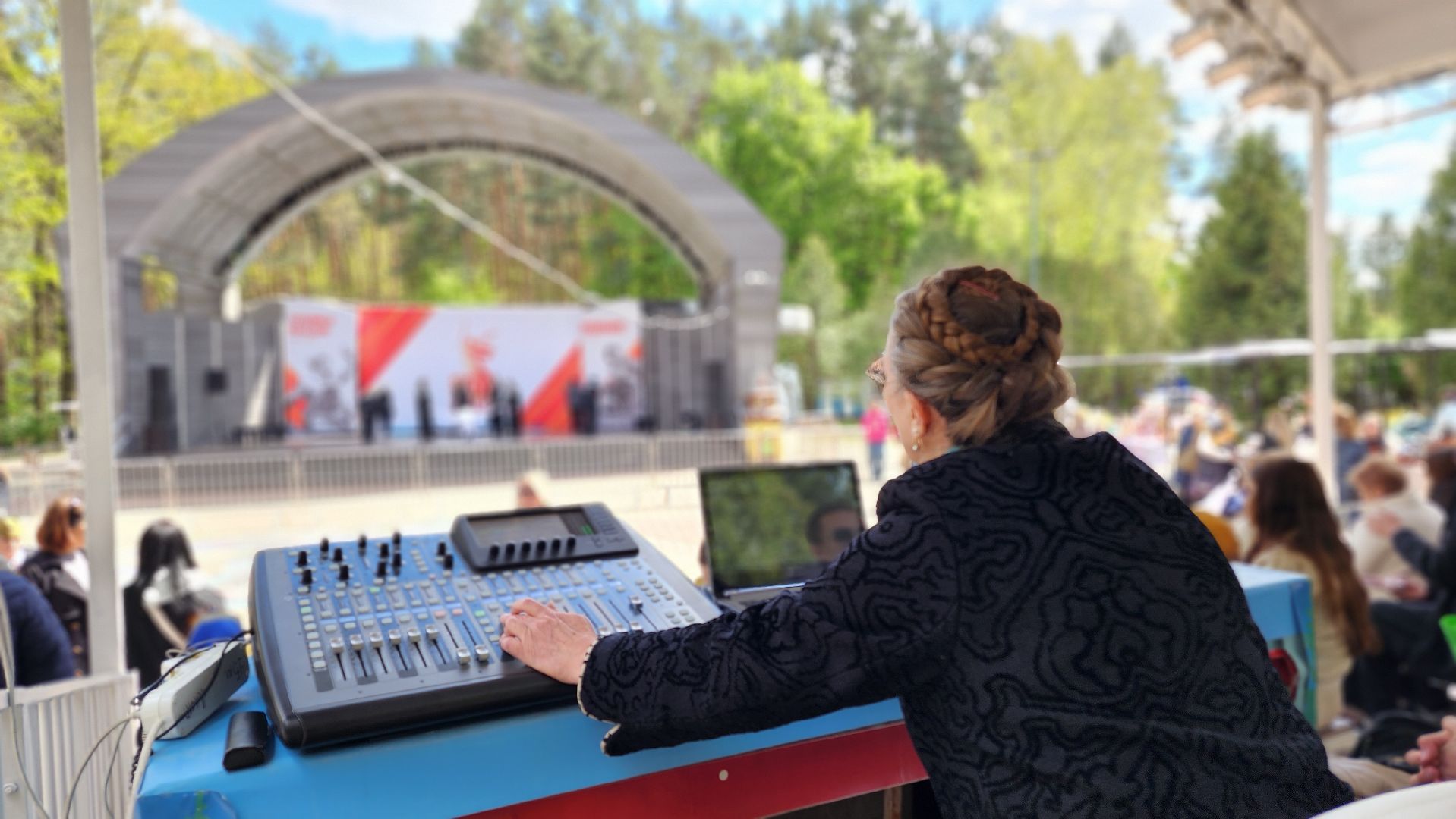 домодедово, день победы,  вов,  парк елочки, концерт, дети, культура, военные песни, образование, память,