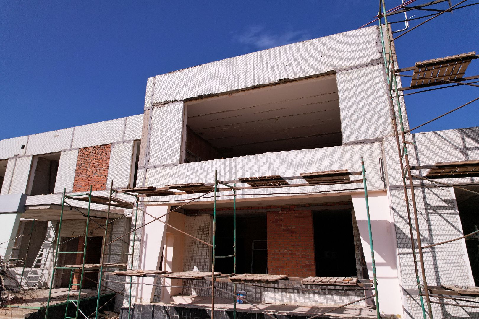 видео с коптера, детский сад улыбка, ремонт детского сада серпухов,