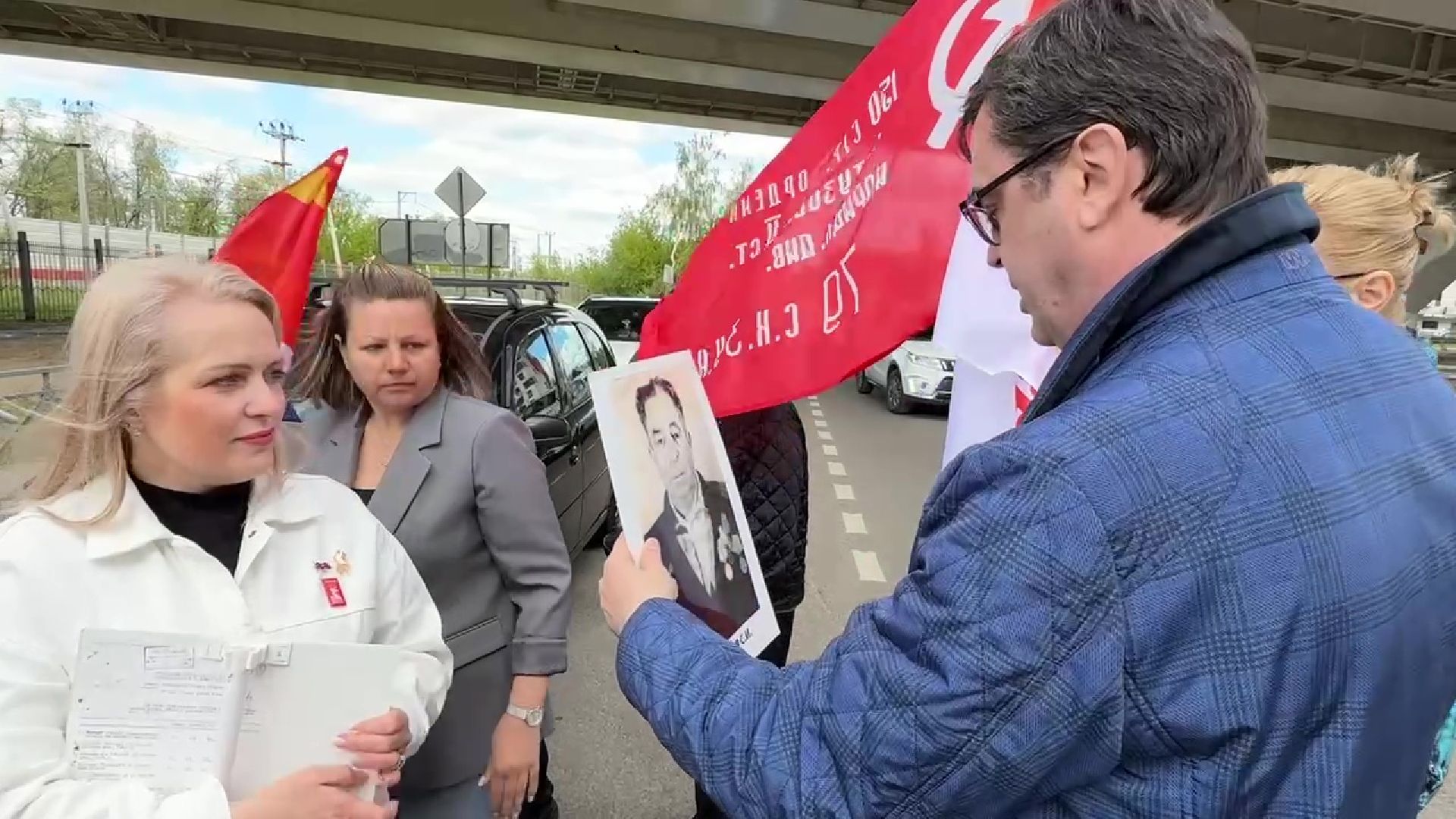 Реутов, Автопробег, бессмертный автополк, Колонна,