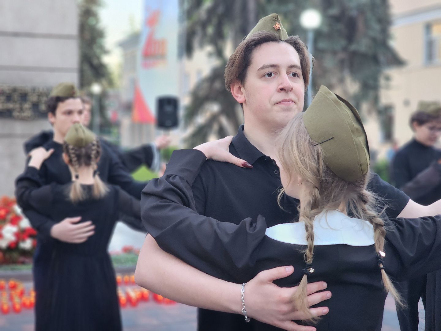 воскресенск, свеча памяти, 80 лет Победы,