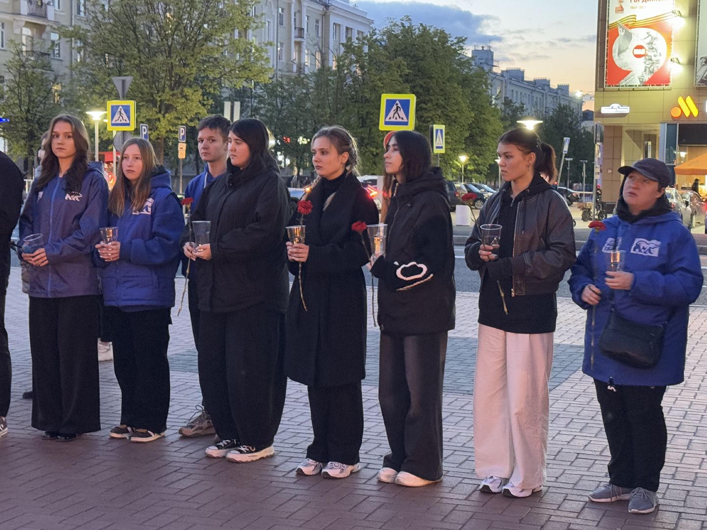 площадь славы балашиха, спасибо , спасибо за победу,