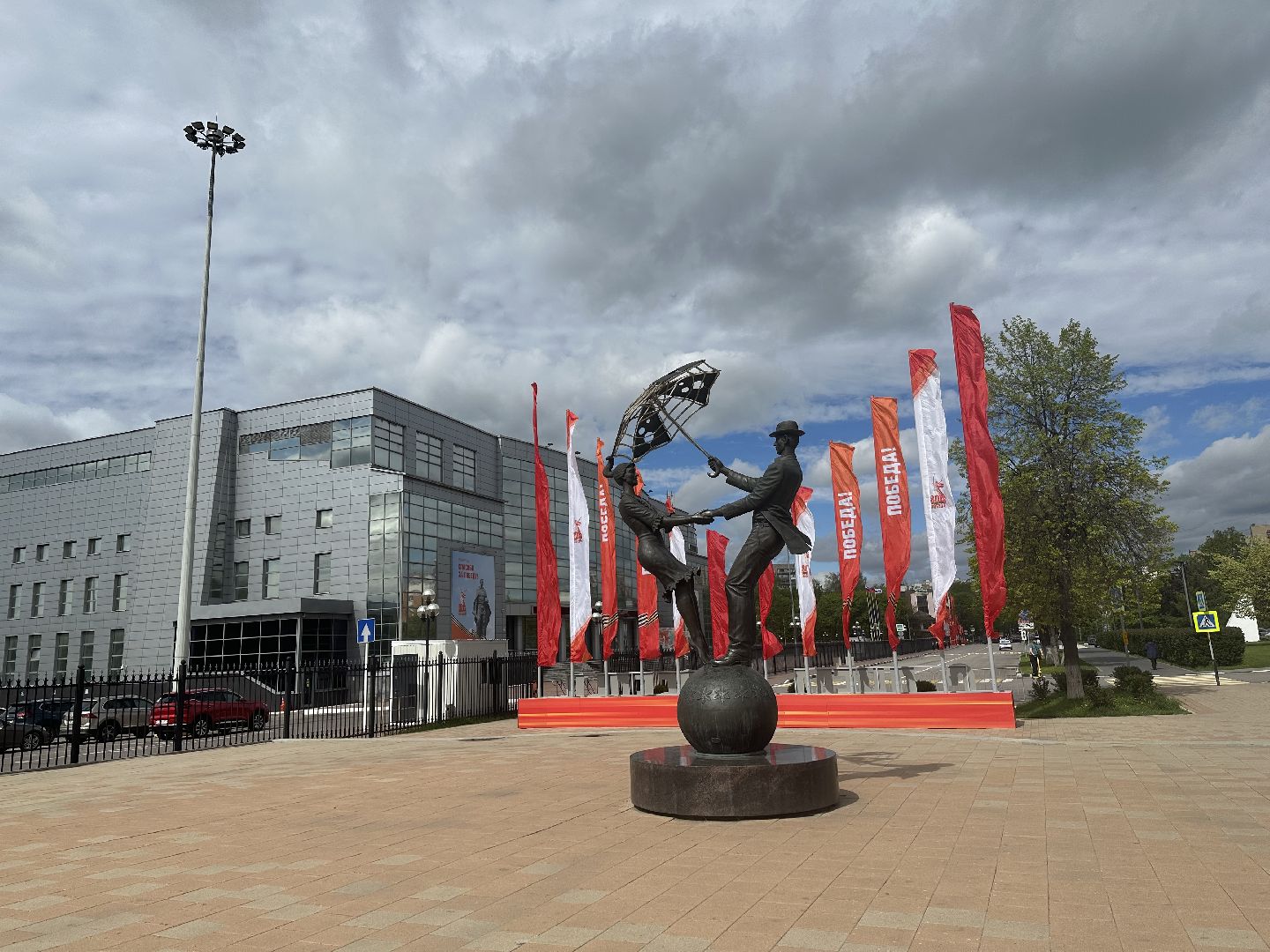 день победы, украшение города, 9 мая,