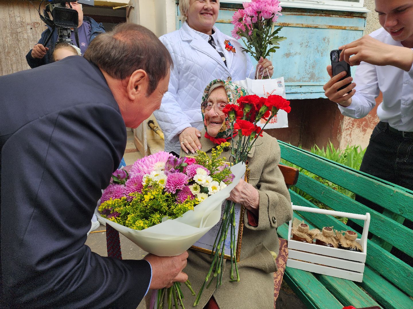 Зарайск, День Победы, ветераны вов,