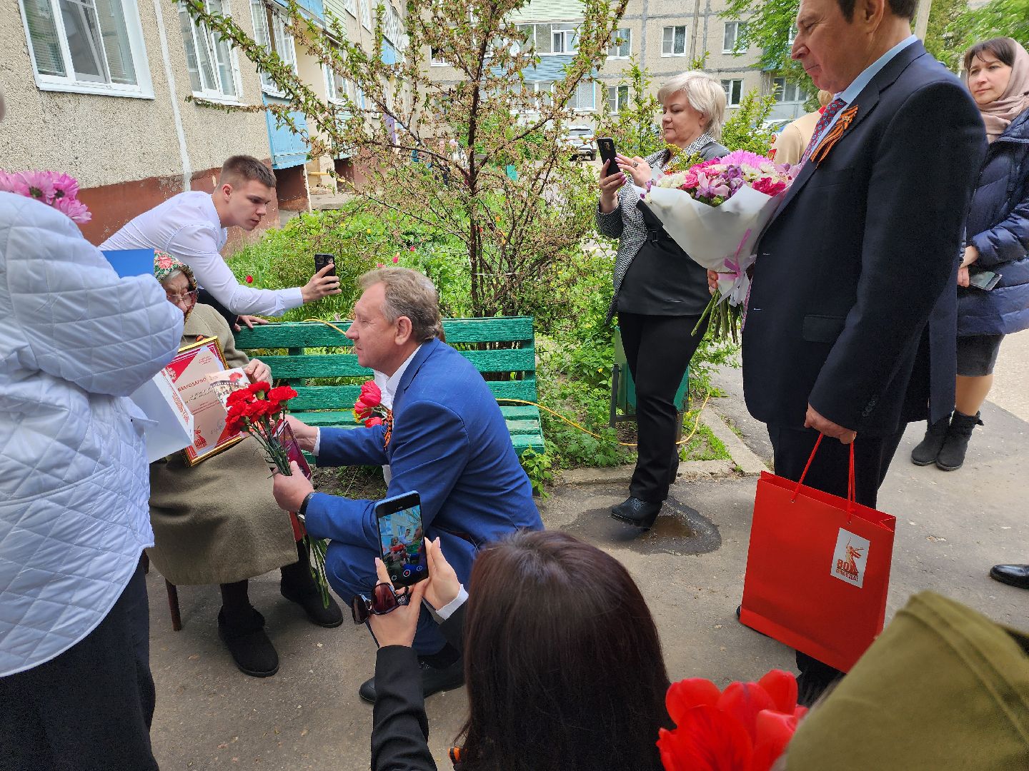 Зарайск, День Победы, ветераны вов,