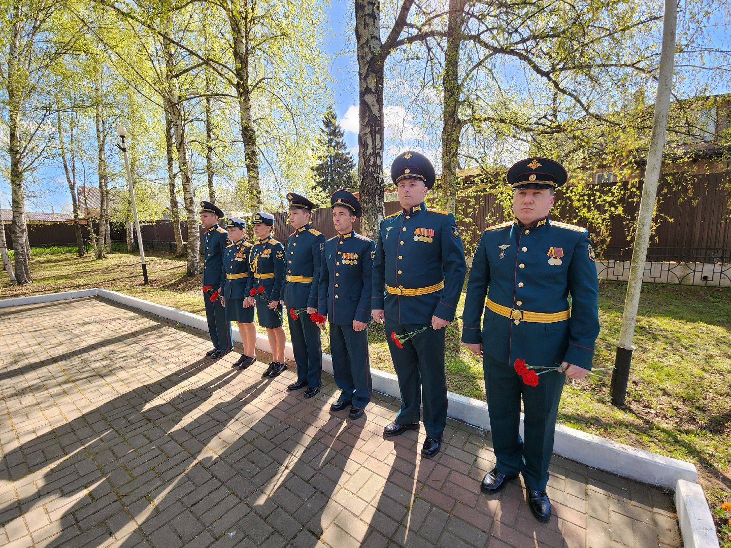 Чехов , микрорайон Венюково , обелиск, мемориал, возложение цветов , День Победы , возложение венков, торжественная церемония,