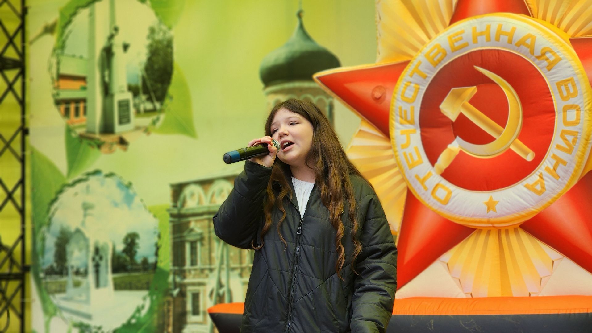 волоколамск, день победы, 9 мая, праздничные гуляния, городской парк,