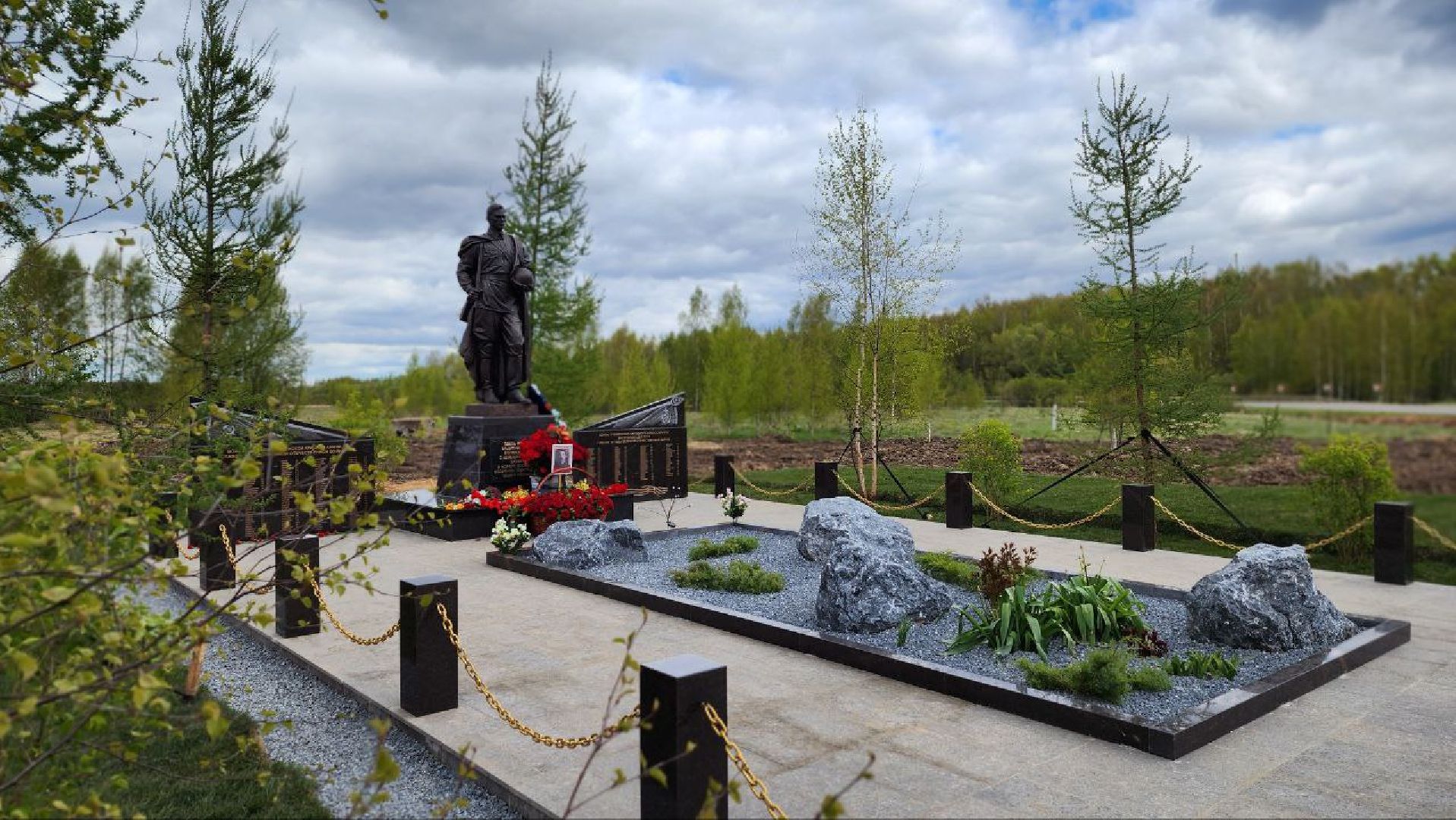 Дмитров, Братская могила в деревне Василево, ВОВ, День Победы,