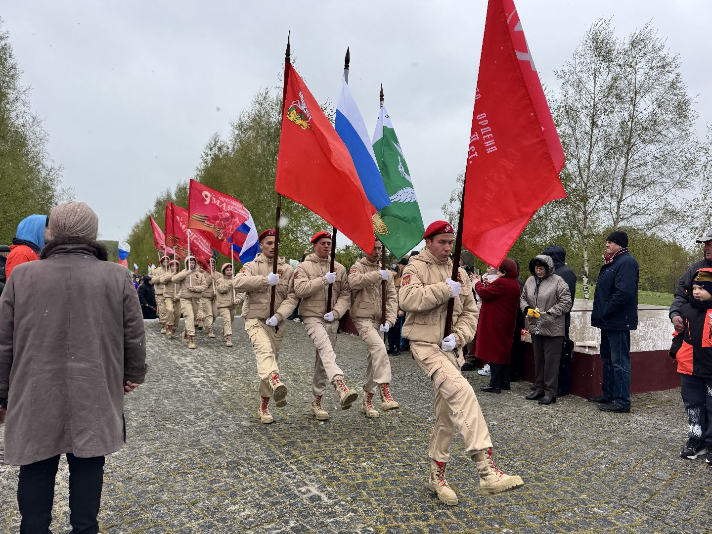 шаховская, 9 мая, день победы, возложение цветов,