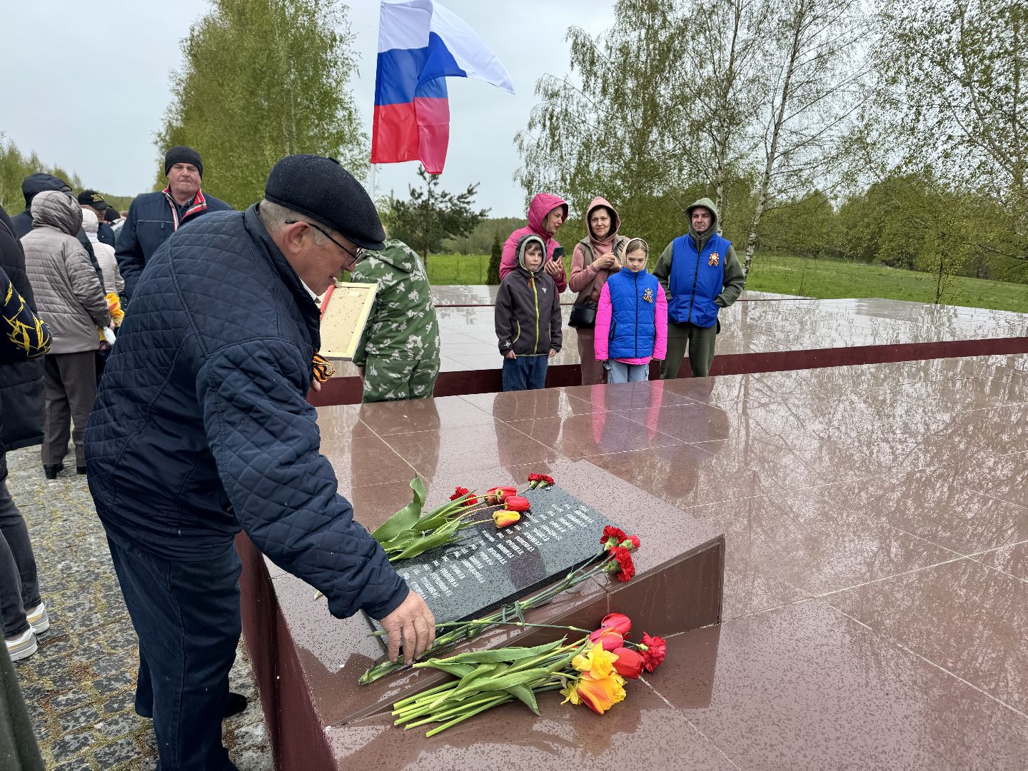 шаховская, 9 мая, день победы, возложение цветов,