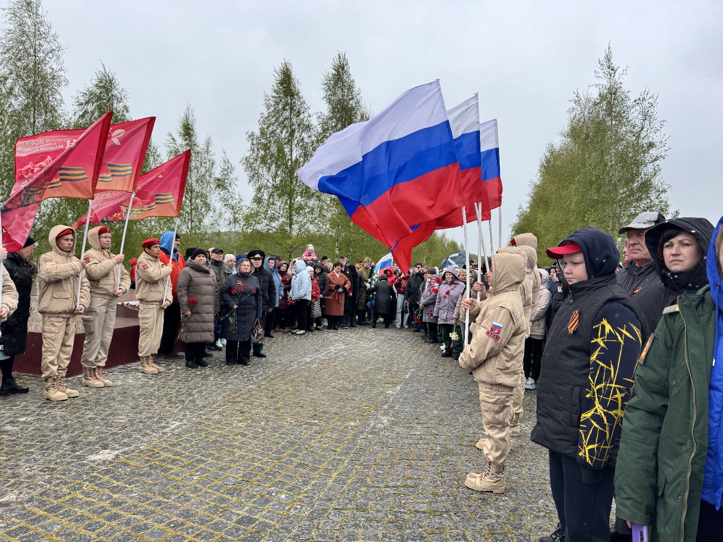 шаховская, 9 мая, день победы, возложение цветов,