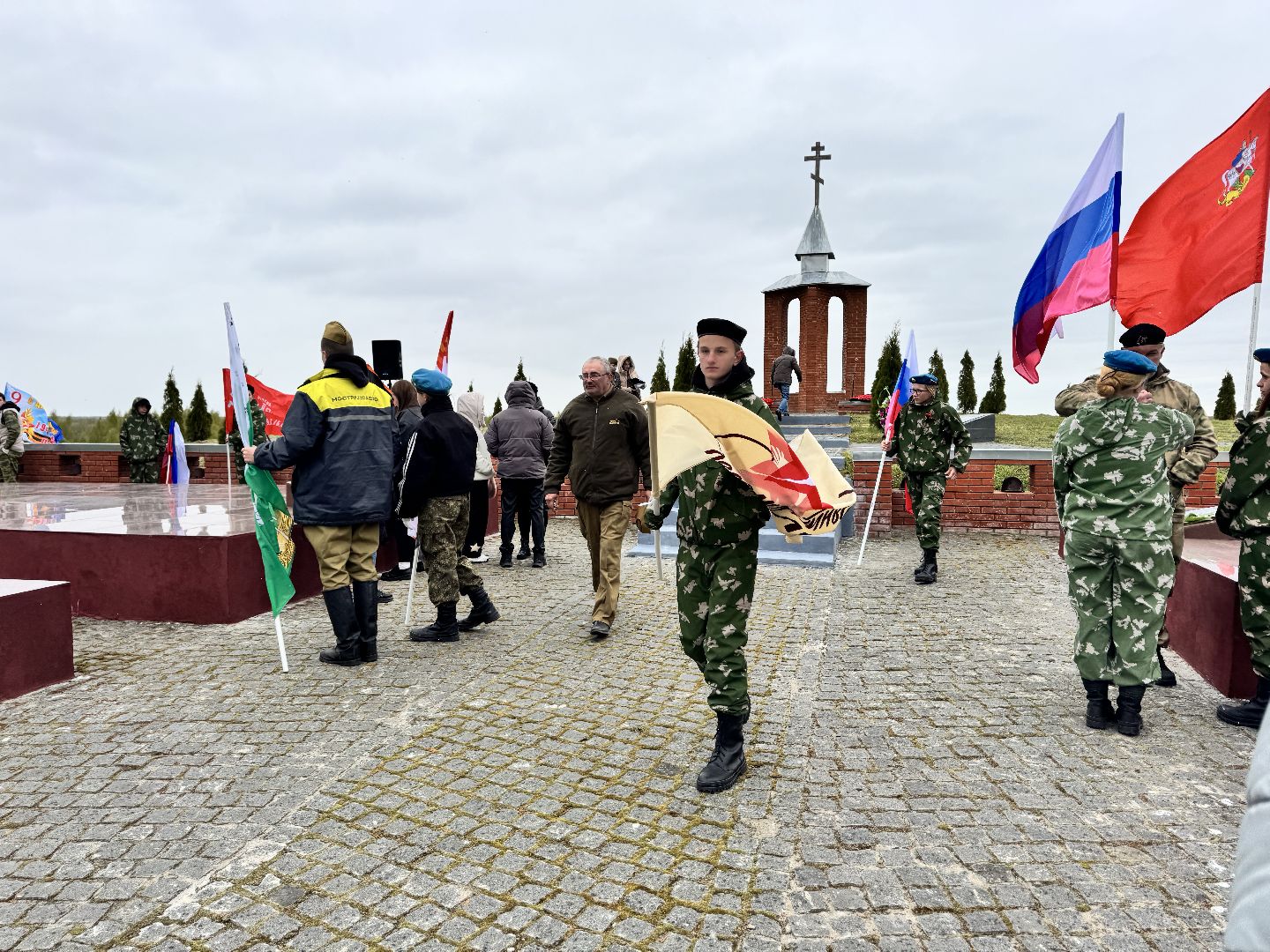 шаховская, 9 мая, день победы, возложение цветов,