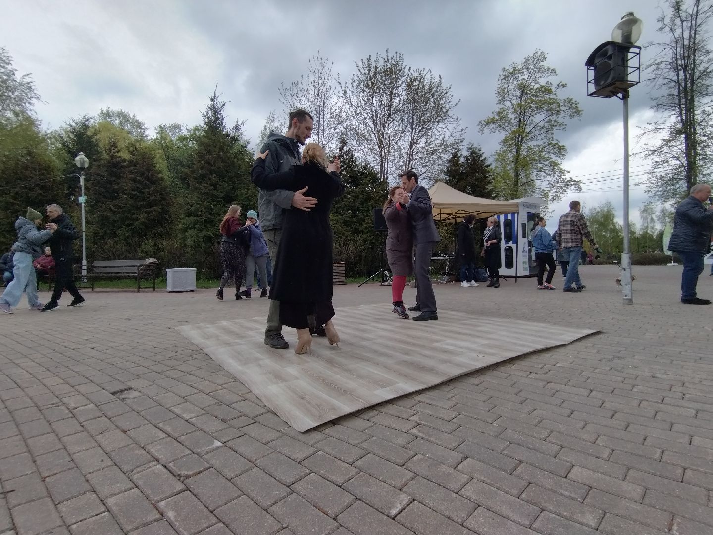 Танго, парк мира, Мытищи, 1 мая