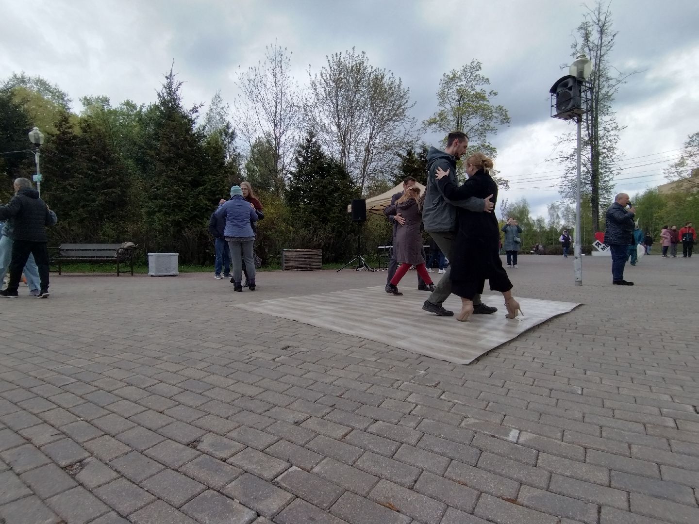 Танго, парк мира, Мытищи, 1 мая