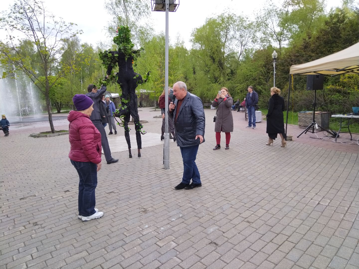 Танго, парк мира, Мытищи, 1 мая