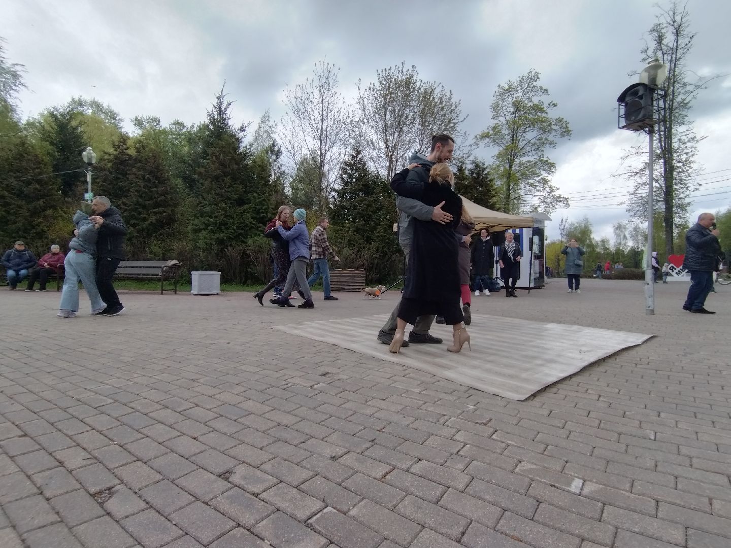 Танго, парк мира, Мытищи, 1 мая