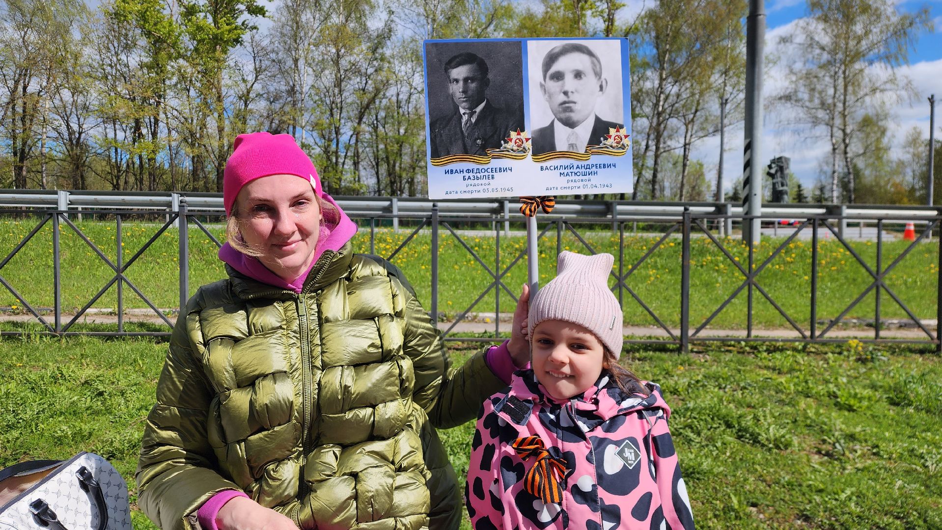 истра, митинг к 9 мая, снегири,