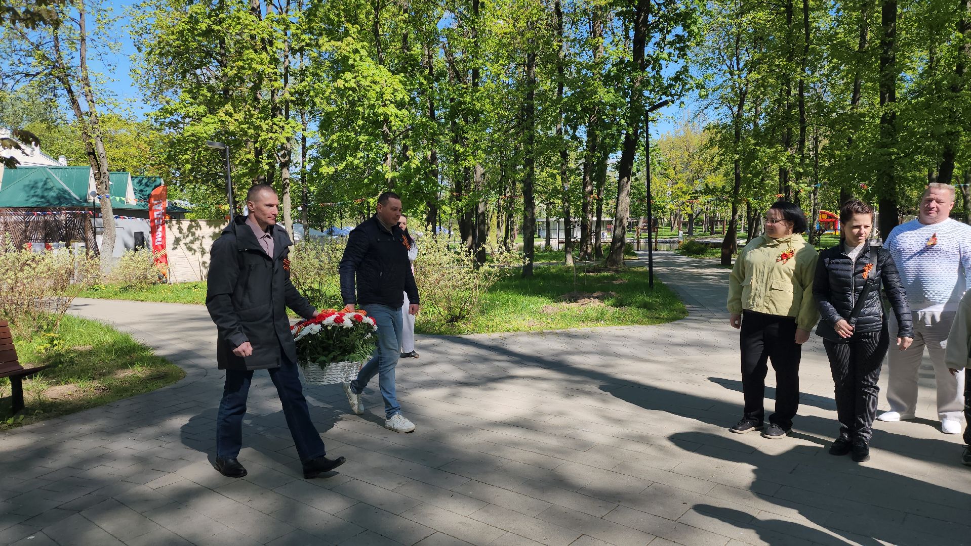 серпухов, парк имени олега степанова, юбилей победы, завод техно в серпухове, вов,