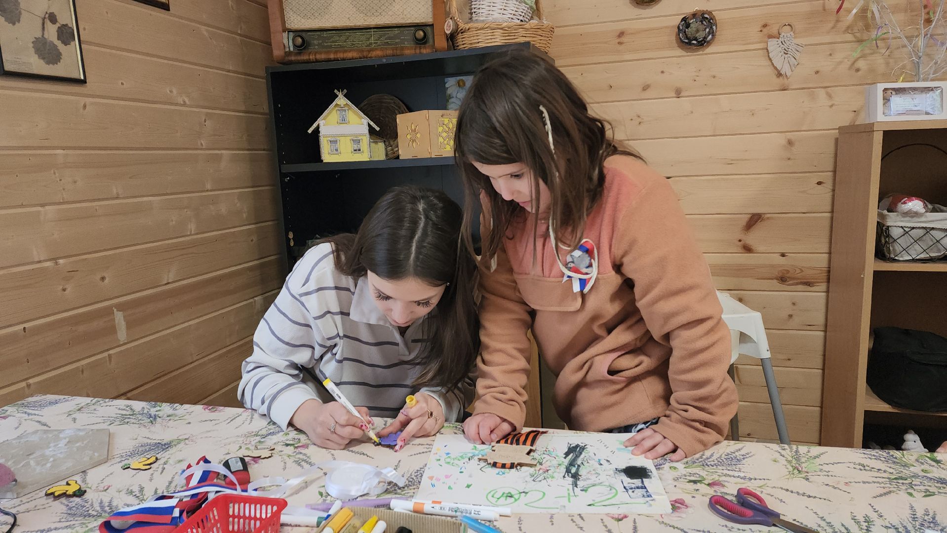 пушкино, день победы, мастер-класс, экопарк, дети, голубь мира, георгиевская лента,вертикалки,