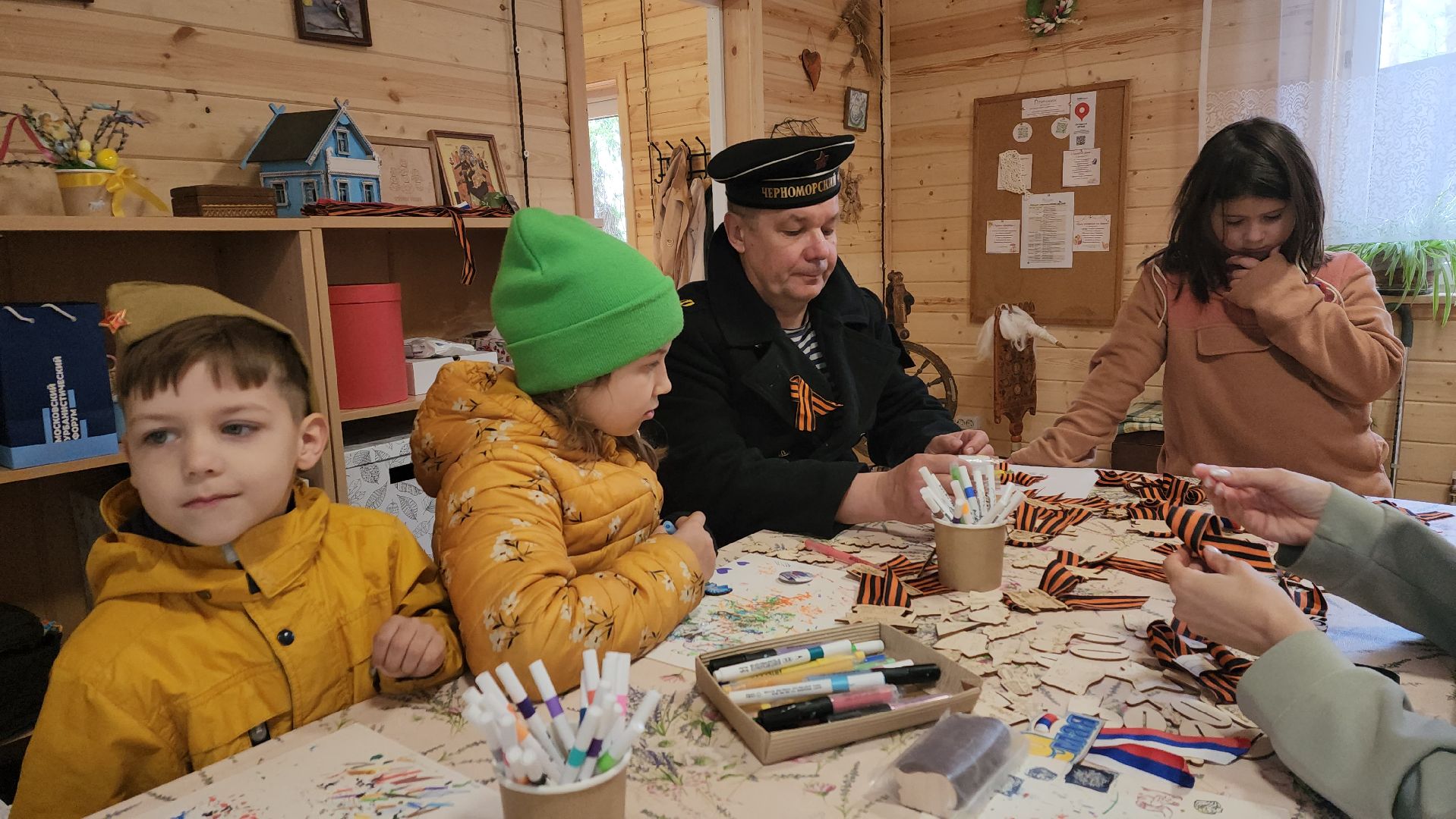 пушкино, день победы, мастер-класс, экопарк, дети, голубь мира, георгиевская лента,вертикалки,