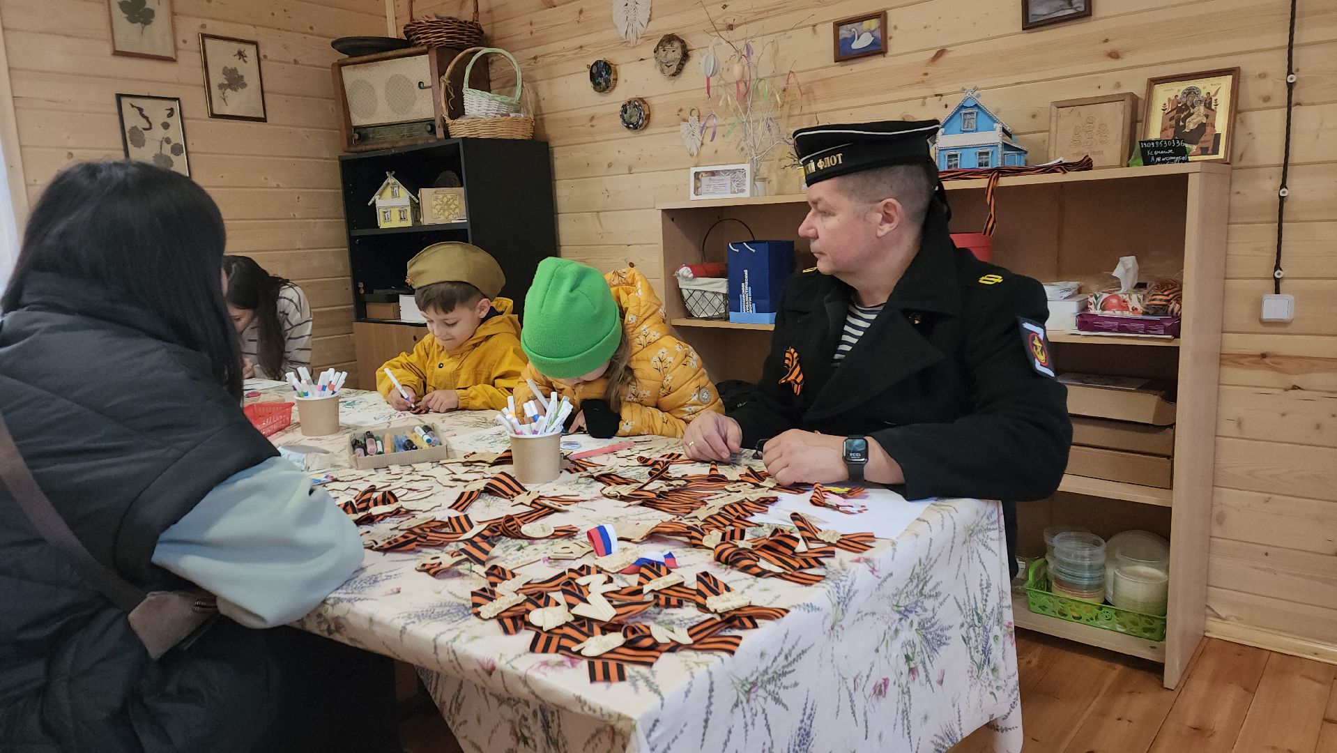 пушкино, день победы, мастер-класс, экопарк, дети, голубь мира, георгиевская лента,вертикалки,