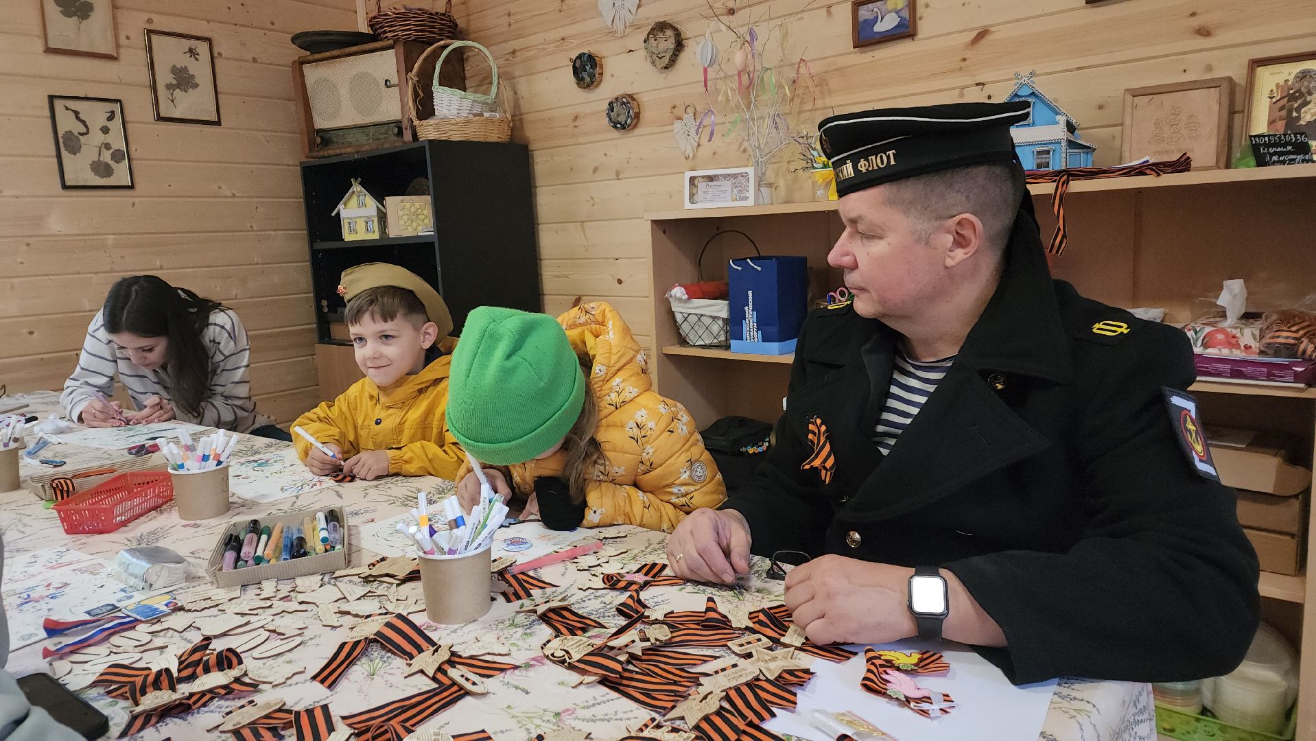 пушкино, день победы, мастер-класс, экопарк, дети, голубь мира, георгиевская лента,вертикалки,