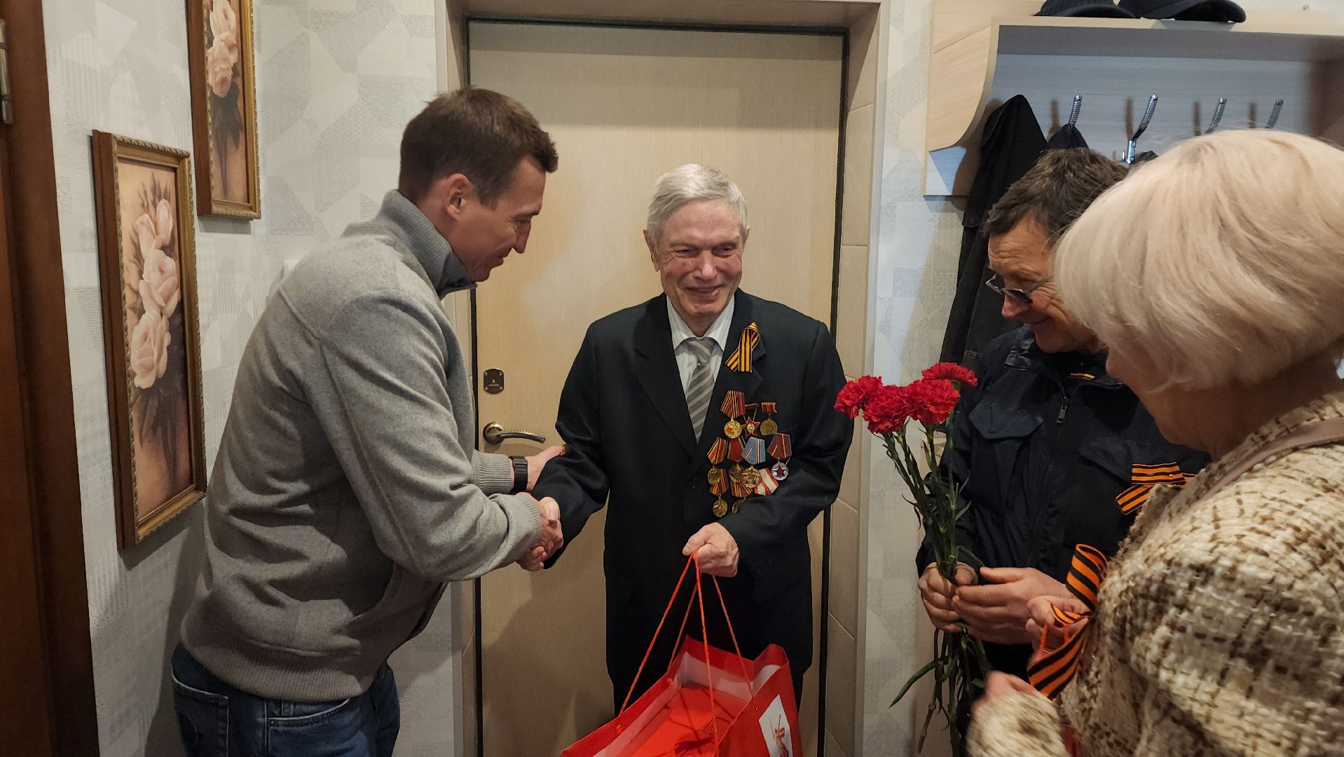 красноармейск, городской округ пушкинский, день победы, ветеран  день победы, 80 - летие победы,