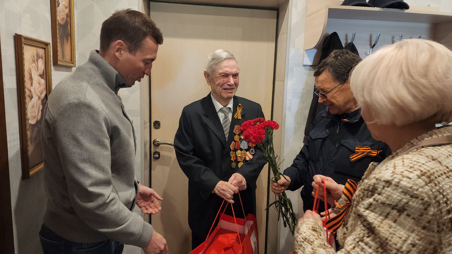 красноармейск, городской округ пушкинский, день победы, ветеран  день победы, 80 - летие победы,