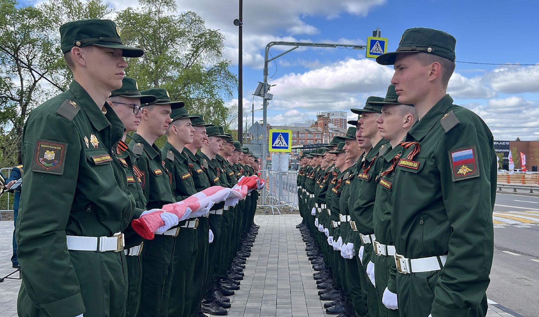 наро-фоминск, наро-фоминский городской округ, день Победы, Знамя Победы, День Победы в Наро-Фоминске,