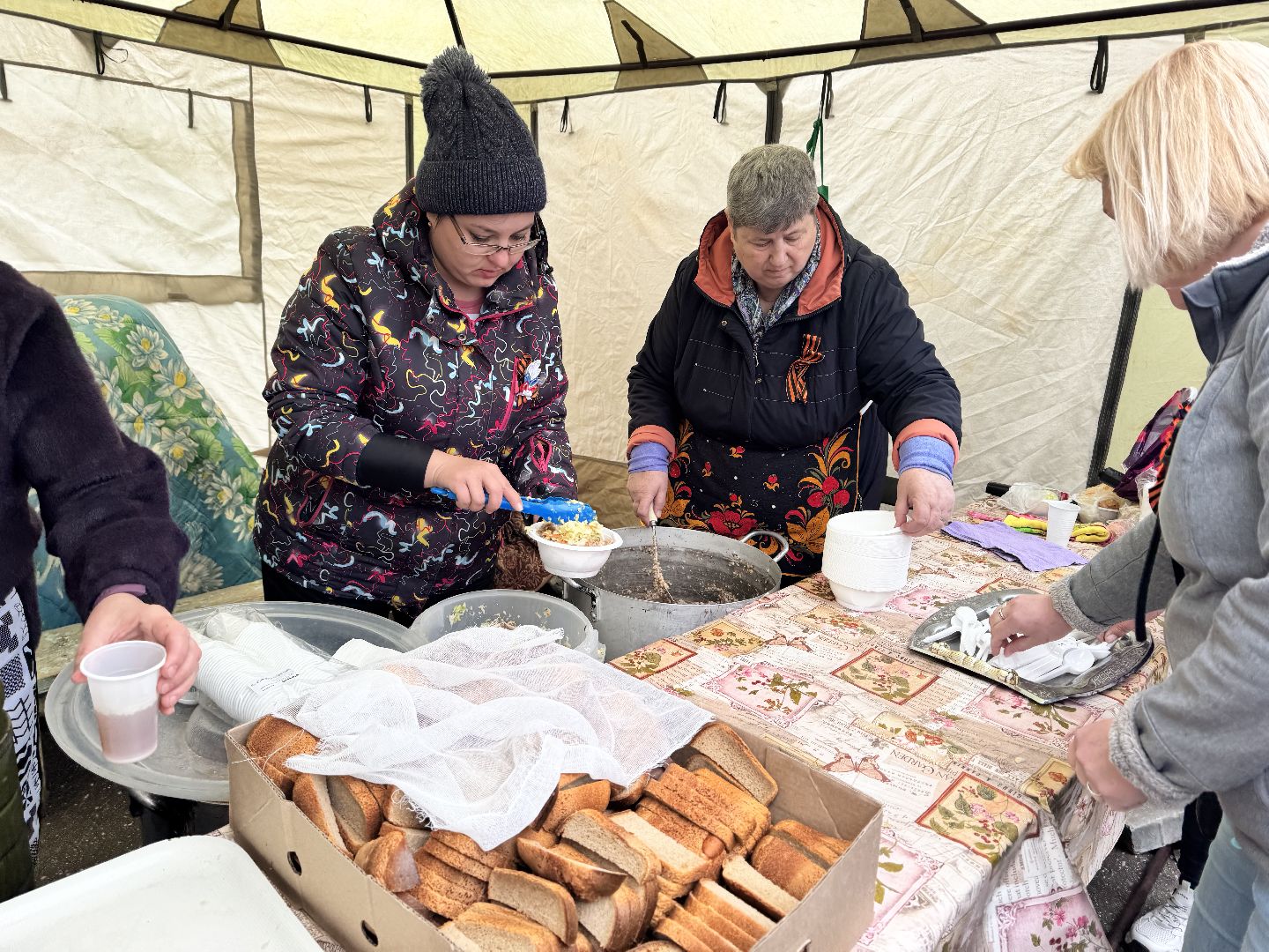 шаховская, полевая каша, полевая кухня,  9 мая, день победы,