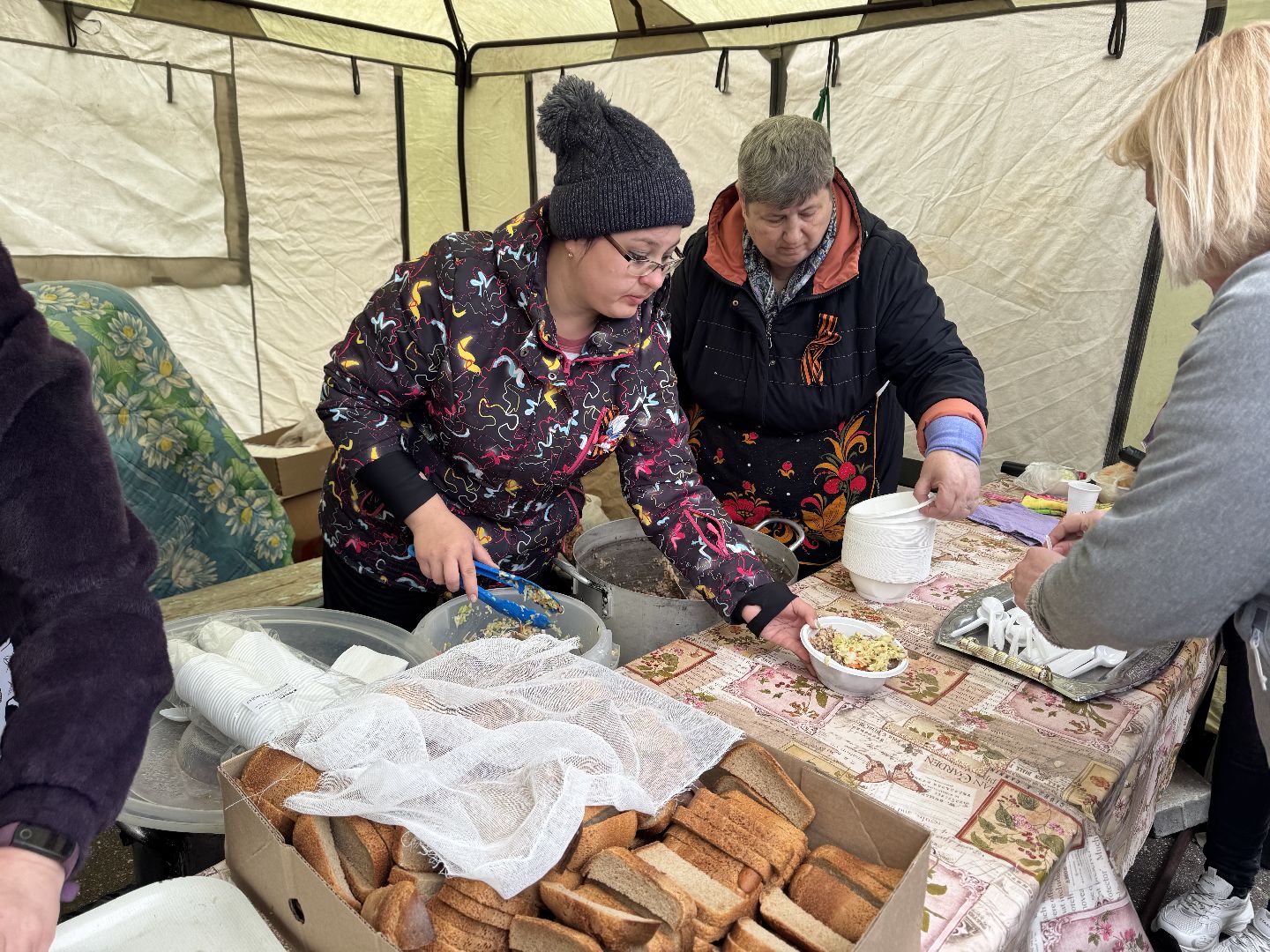 шаховская, полевая каша, полевая кухня,  9 мая, день победы,