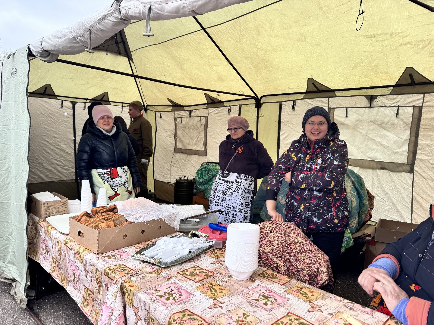 шаховская, полевая каша, полевая кухня,  9 мая, день победы,