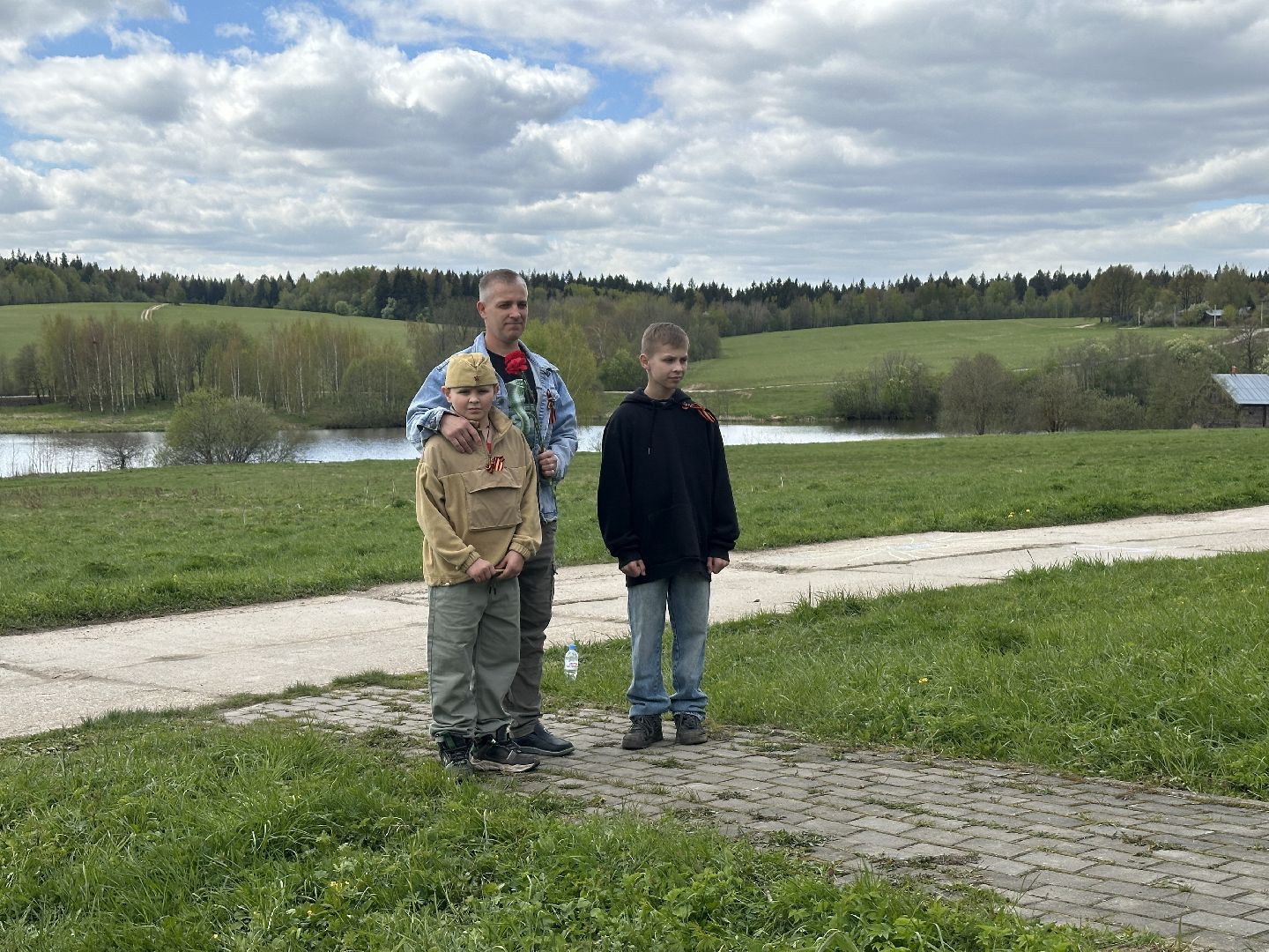 возложение цветов, 9 мая, день победы, мураново, пушкинский городской округ,
