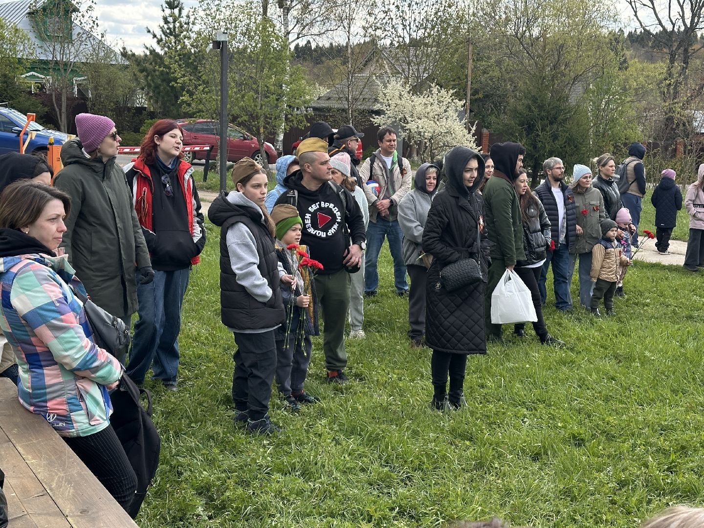возложение цветов, 9 мая, день победы, мураново, пушкинский городской округ,