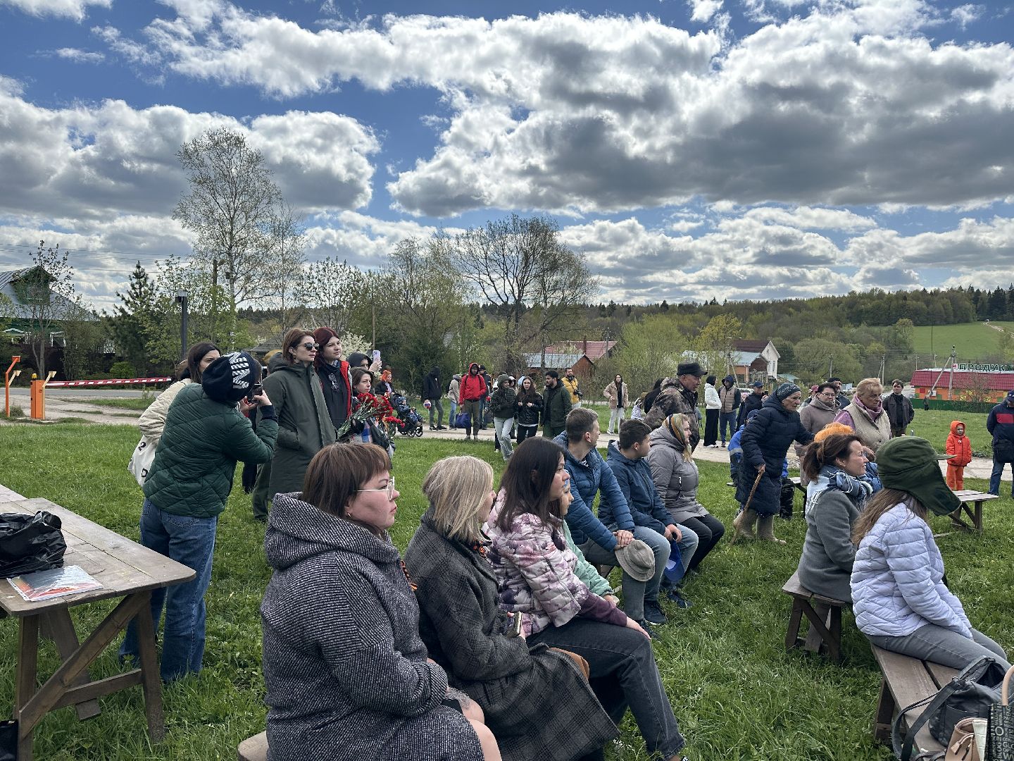 возложение цветов, 9 мая, день победы, мураново, пушкинский городской округ,