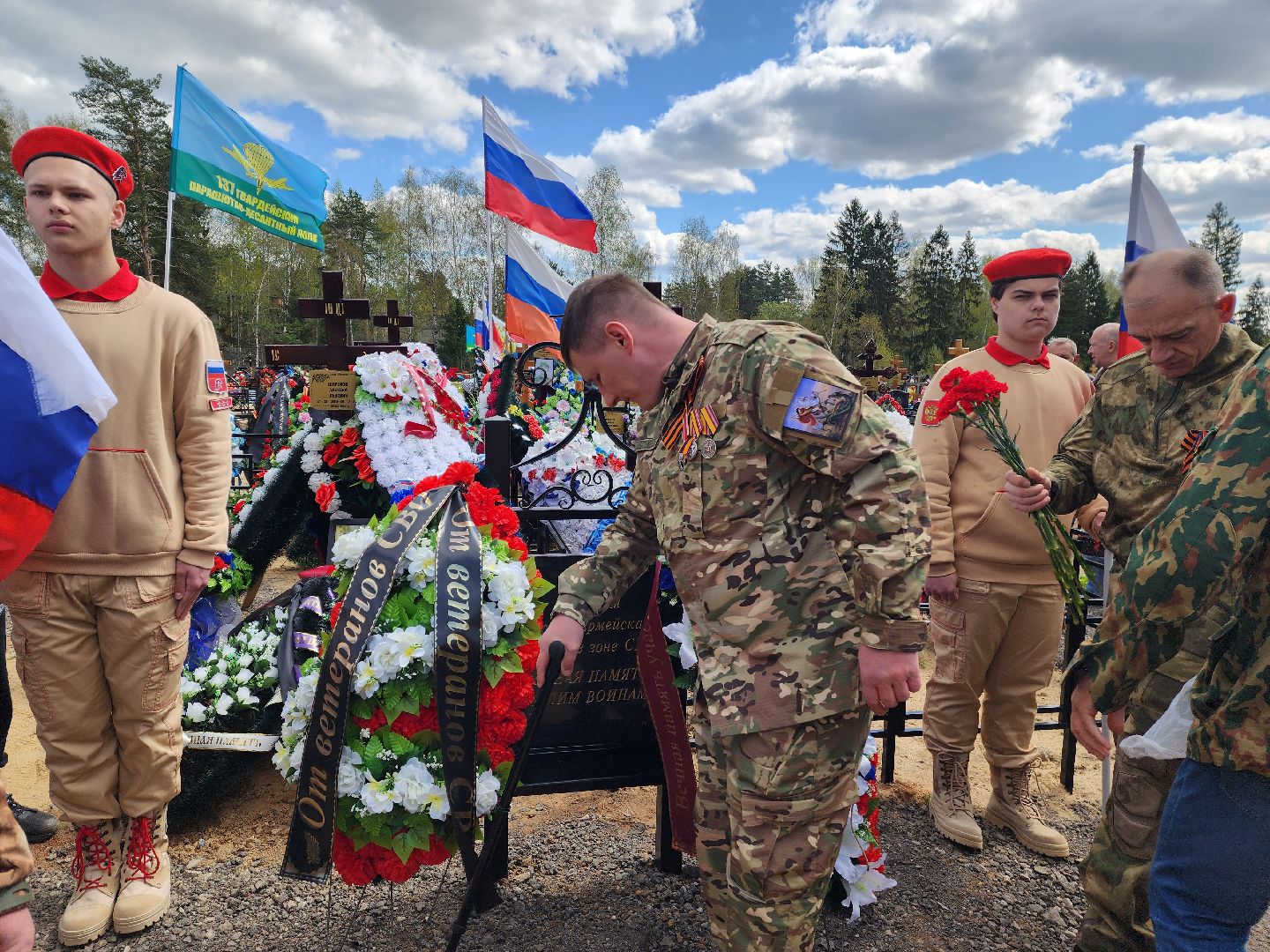 красноармейск, городской округ пушкинский, аллея славы, 80 - летие победы, 9 мая, ветераны сво,