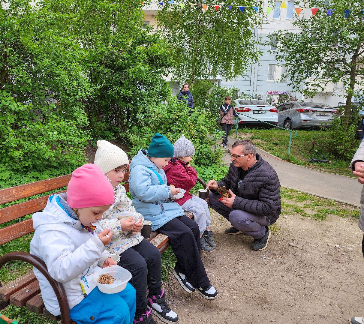 Подольск, День Победы, Праздник во дворе, 80 лет победе,