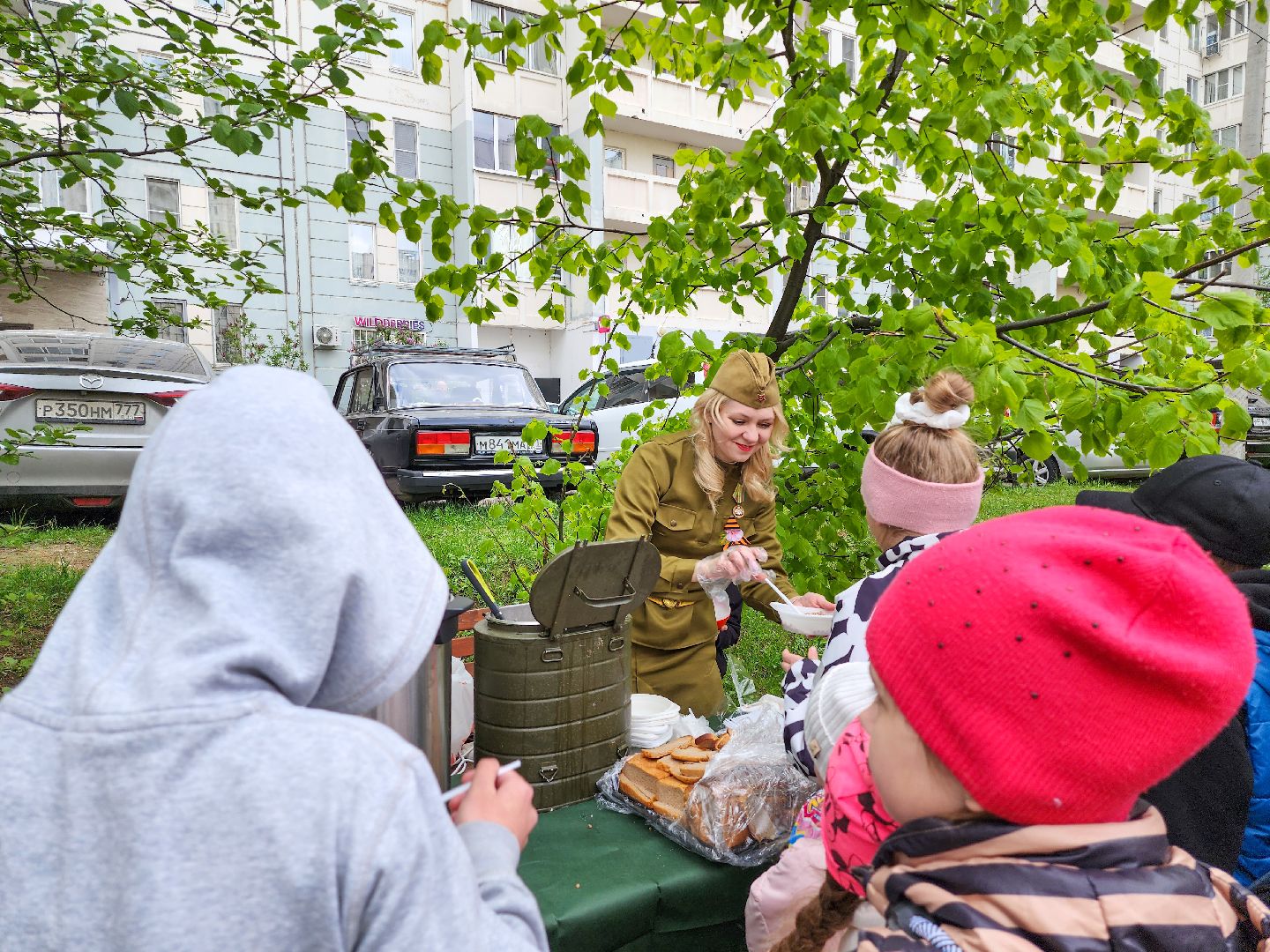 Подольск, День Победы, Праздник во дворе, 80 лет победе,