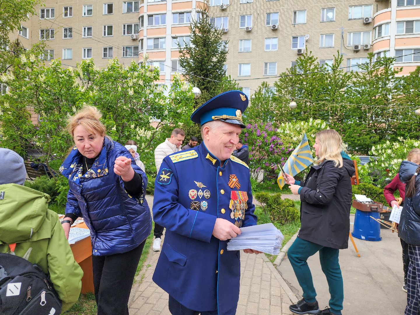 Подольск, День Победы, Праздник во дворе, 80 лет победе,