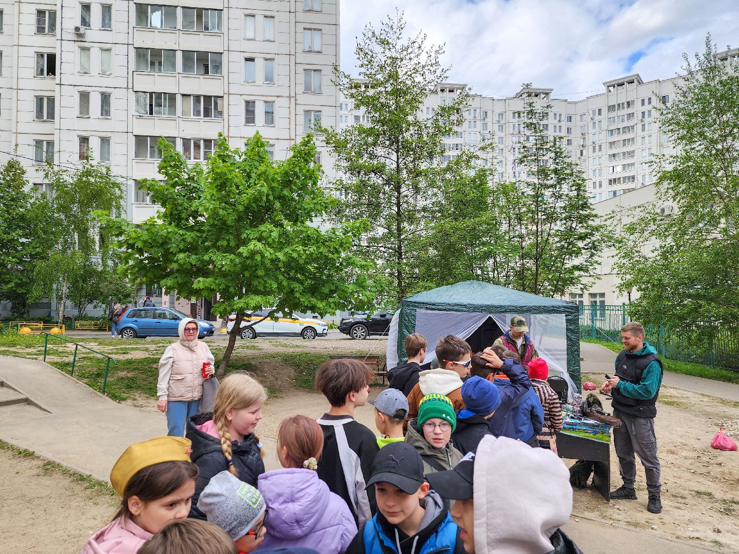 Подольск, День Победы, Праздник во дворе, 80 лет победе,